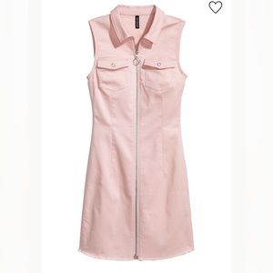 H&M Fitted Twill Dress
